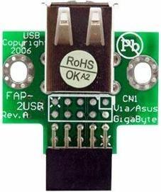 Produktbild StarTech 2 Port USB Motherboard Cable (0.13 m, USB 2.0)