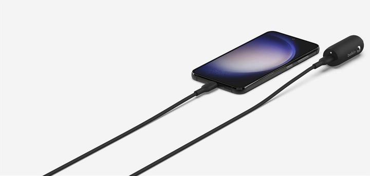 Actual product image Belkin 30W CAR CHARGER USBC-C 1M BLK