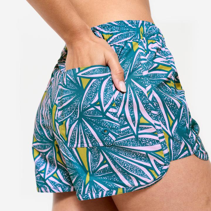 Image du produit Olaian Short de bain Femme - Tini flow bleu et violet (40, 42)