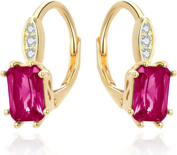 Immagine prodotto Beneto Orecchini in argento con cristallo rosso AGUC3350R-GOLD