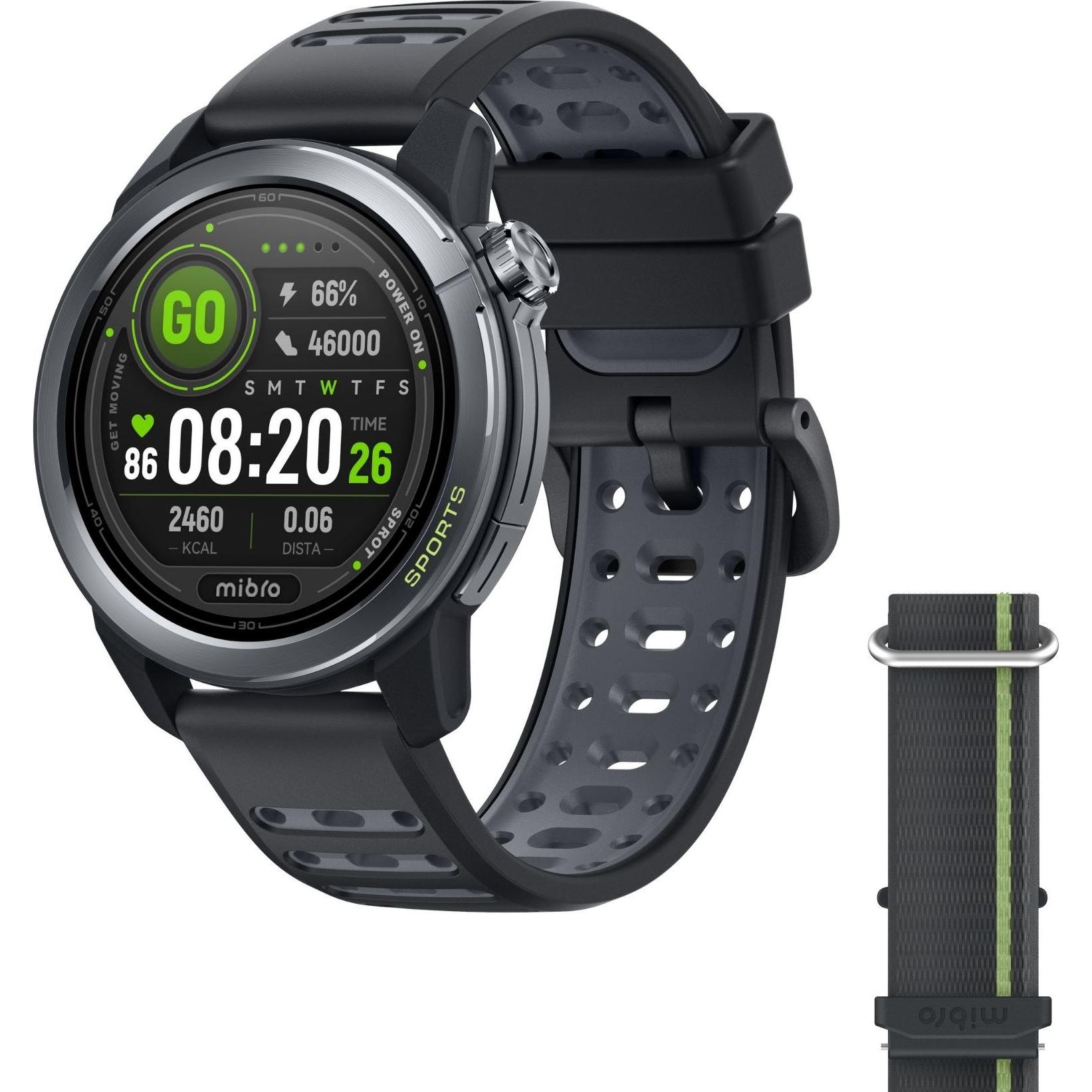 Xiaomi Mibro GS Active2 Dark Gray XPAW024 (47 mm), Smartwatch