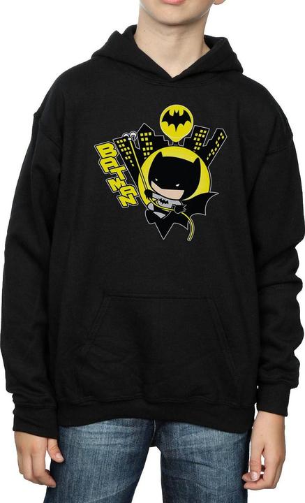 Image du produit - Sweat à capuche CHIBI BATMAN SWINGING - Garçon (140, 146)
