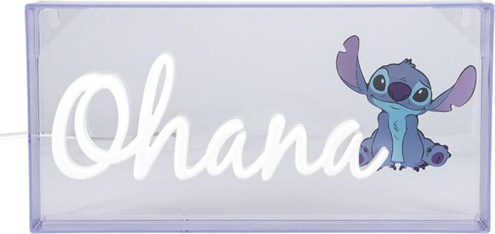Actual product image Paladone Products LILO & STITCH - Ohana - Lamp Led Neon 15.5x30.5cm