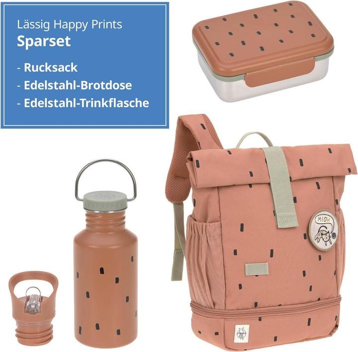 Produktbild Lässig 3-tlg. Set Rucksack Mini Rolltop Backpack