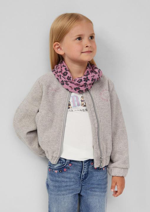 Immagine prodotto s.Oliver Snood Loopschal aus Feinstrick mit Leo-Print