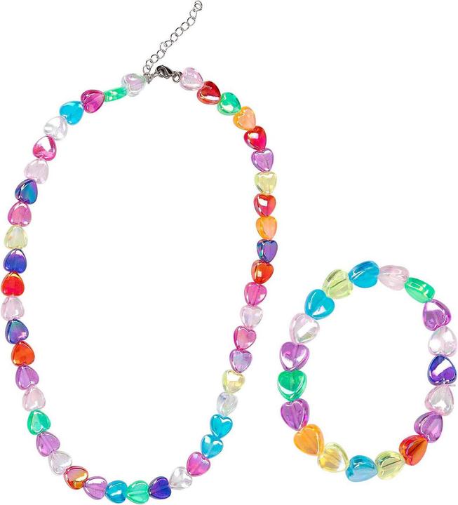 Depesche Ylvi Schmuckset Kette und Armband (Plastique)