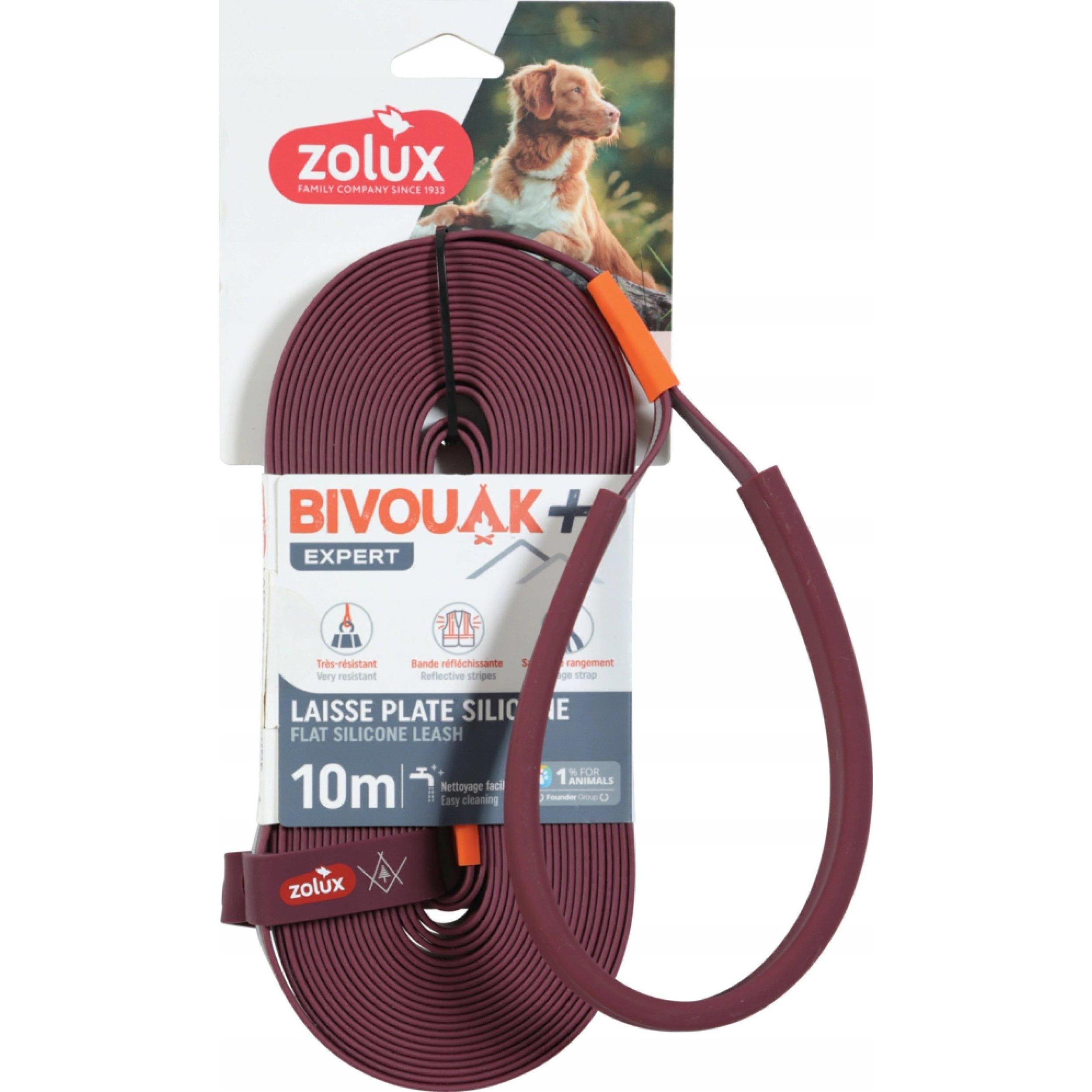 Meilleurs prix pour Longe Plate En Silicone Rouge Bivouak 10 M