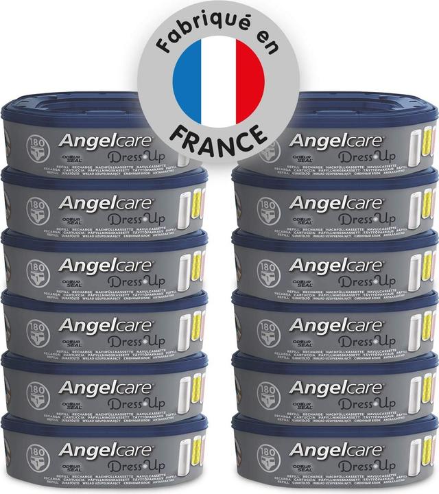 Image du produit Angelcare Cassettes de recharge pour seaux à couches