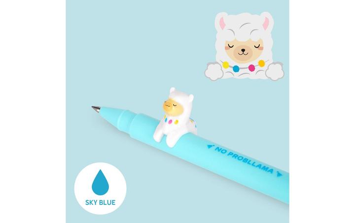 Produktbild Legami Roller Gelstift Llama (Himmelblau, 1 x)
