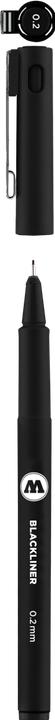 Produktbild Molotow Divers - -Blackliner 0,2mm (Schwarz, 1 x)