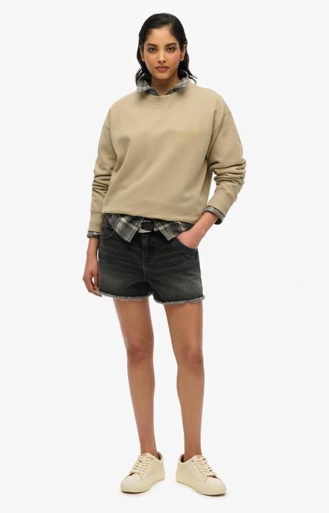 Immagine prodotto Superdry Lockeres Sport Luxe Sweatshirt mit Rundhalsausschnitt (L)