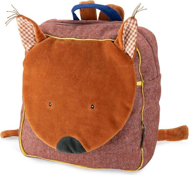 Actual product image Moulin Roty Backpack squirrel Pomme des Bois