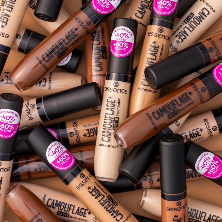Produktbild essence CAMOUFLAGE+ MATTE concealer (#E7D396, Adorable Apple, N 50)