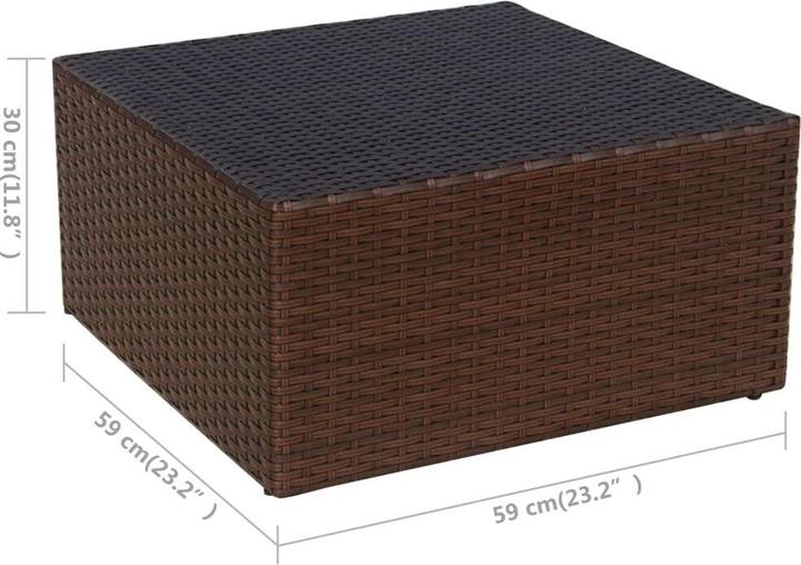 Actual product image vidaXL Gartenstuhl