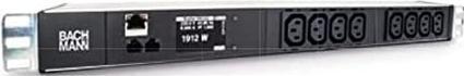 Produktbild Bachmann Bach 19" PDU im HE 8-fach IEC320 C13 2m Monitored TCP/IP