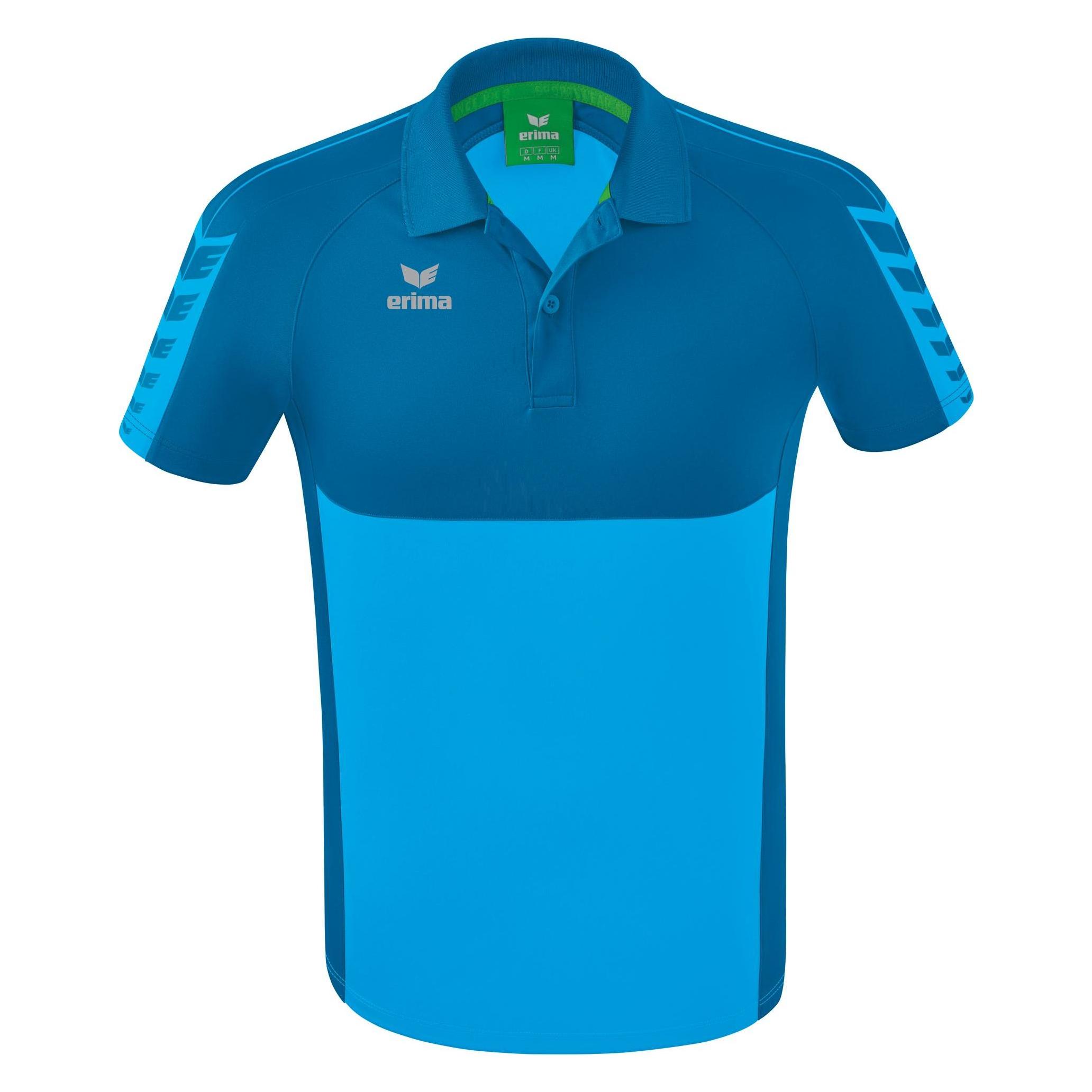 Erima, Herren, Sportshirt, Six Wings Poloshirt (Xl), Blau, Xl