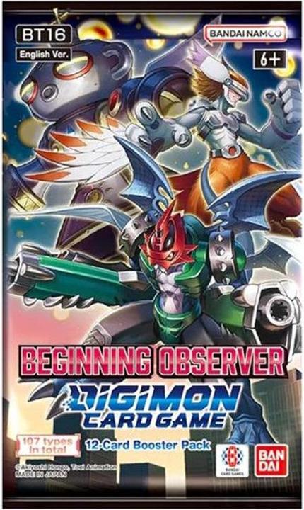 Produktbild Digimon Beginning Observer Booster EN (Englisch, Booster Pack)