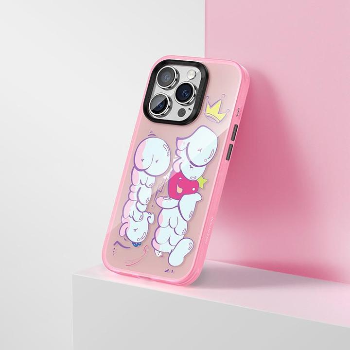 Actual product image Benks Dynamic PC+TPU protective case iPhone 13 Pro - Pink (Apple iPhone 13 Pro)