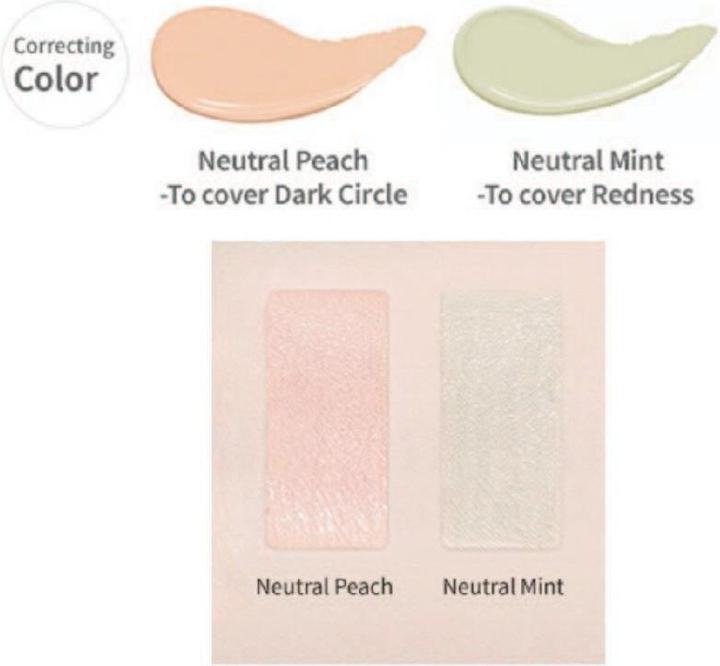 Actual product image Etude House Big Cover Skin Fit Concealer Pro (Neutral Peach)