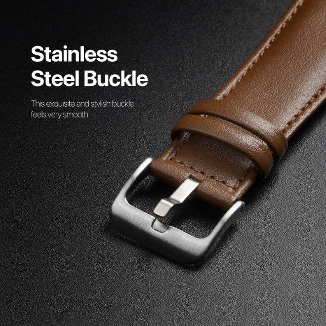 Produktbild Dux Ducis YS Series Echtleder Armband (42 mm, 44 mm, 45 mm, 49 mm, Echtleder, Apple Watch Series 4, Apple Watch Series 5, Apple Watch Series 6, Apple Watch Series 7, Apple Watch Series 8, Apple Watch Series 9, Apple Watch SE, Apple Watch Ultra 2, Apple Watch Ultra, Apple Watch Series 1, Apple Watch Series 2, Apple Watch Series 3)