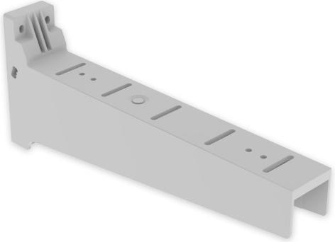 Actual product image Unex 66503 Insulating bracket light grey RAL7035 100X500 U23X