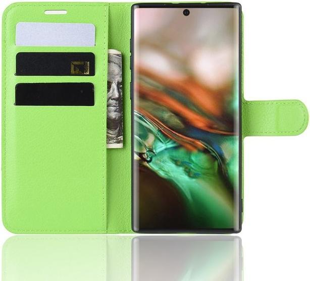 Produktbild MU Classic Litchi Leder Bookcover Series (Samsung Galaxy Note 10)