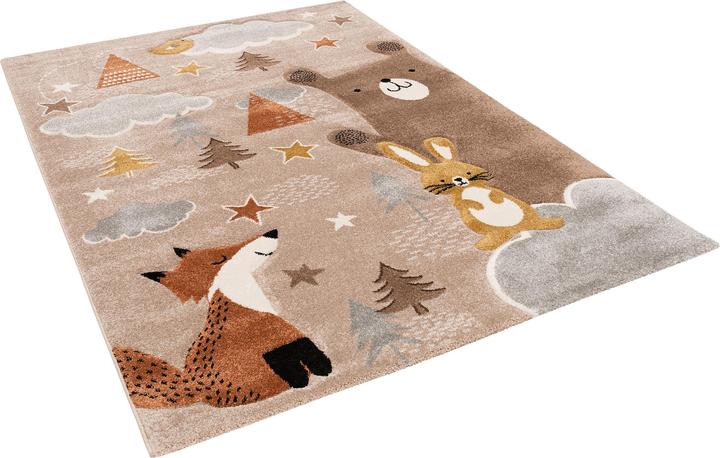 Actual product image Pergamon Maui Kids fox and bear (120 x 170 cm)