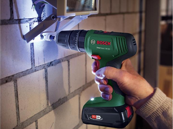 Productafbeelding Bosch Home & Garden EasyImpact 18V-38 accuboormachine, 1 x PBA 18V 2.0Ah accu, draagtas (Oplaadbare batterij)