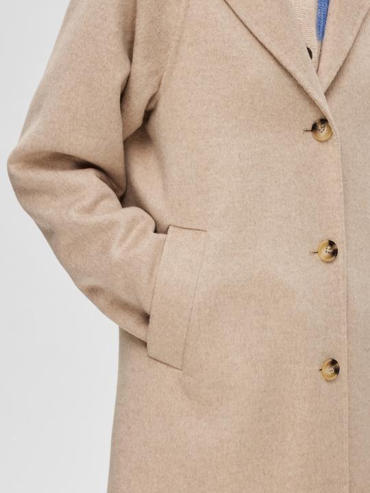 Actual product image Selected Oversize wool coat