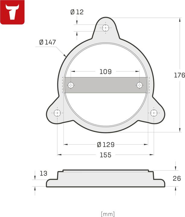 Actual product image Stier Turntable for parallel vice size 100