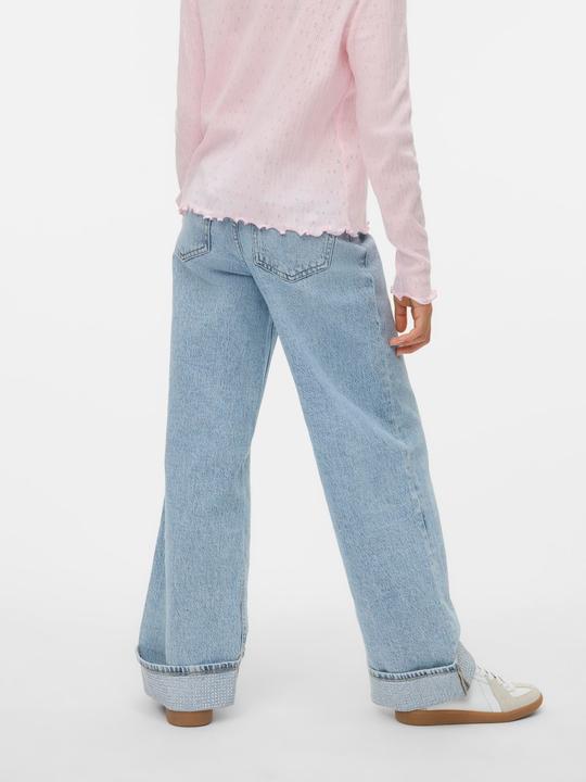 Produktbild Vero Moda VMTESSA Hohe Taille Weiter Beinschnitt Jeans Weit geschnitten (128)