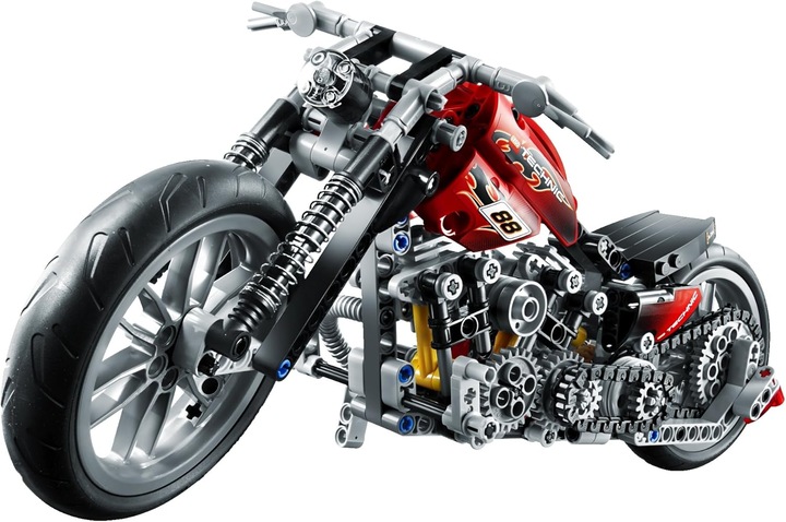 Actual product image LEGO Motorbike (8051, LEGO Technic)