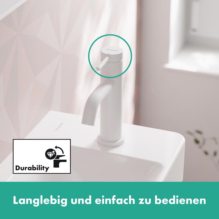 Produktbild hansgrohe Tecturis S Standventil 80 mit Hebelgriff für Kaltwasser oder vorgemischtes Wasser, Ausl