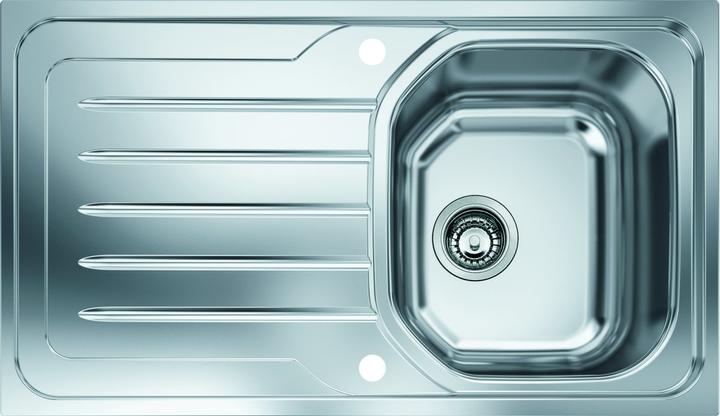 Franke Linea Onda OLX 611-86 (Lavandino montato in alto, 86 cm, 50 cm)