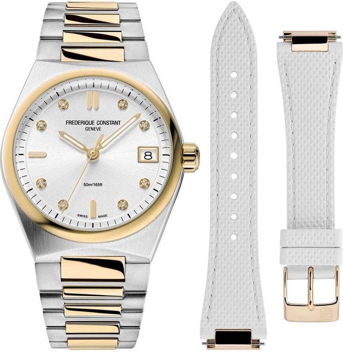 Actual product image Frederique Constant FC-240VD2NH3B Highlife ladies' watch 31mm 5ATM (Analogue wristwatch, 31 mm)