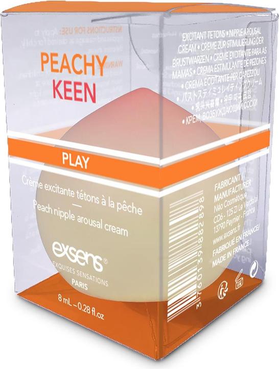 Actual product image Exsens Peachy Keen nipple cream, 8 ml