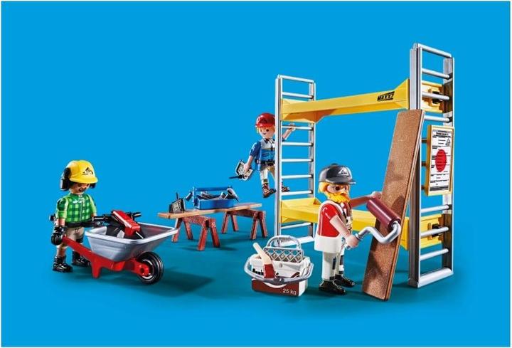 Produktbild Playmobil Baugerüst mit Handwerkern (70446, Playmobil City Action)