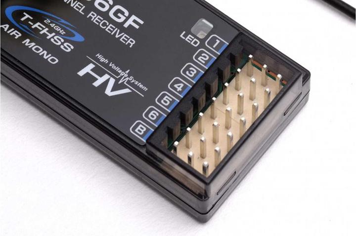 Actual product image Futaba R3106GF T-FHSS Receiver (w/o Telemetry)