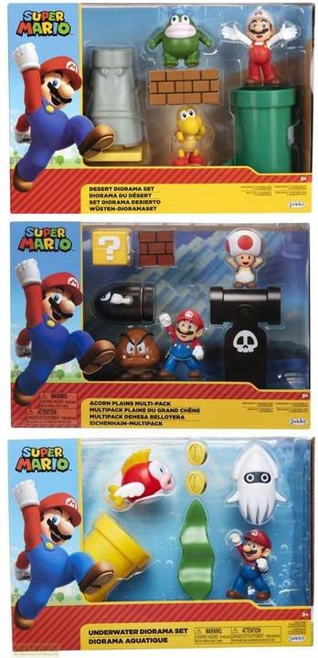 Actual product image Jakks Pacific World of Nintendo Super Mario Diorama Set Range (6)