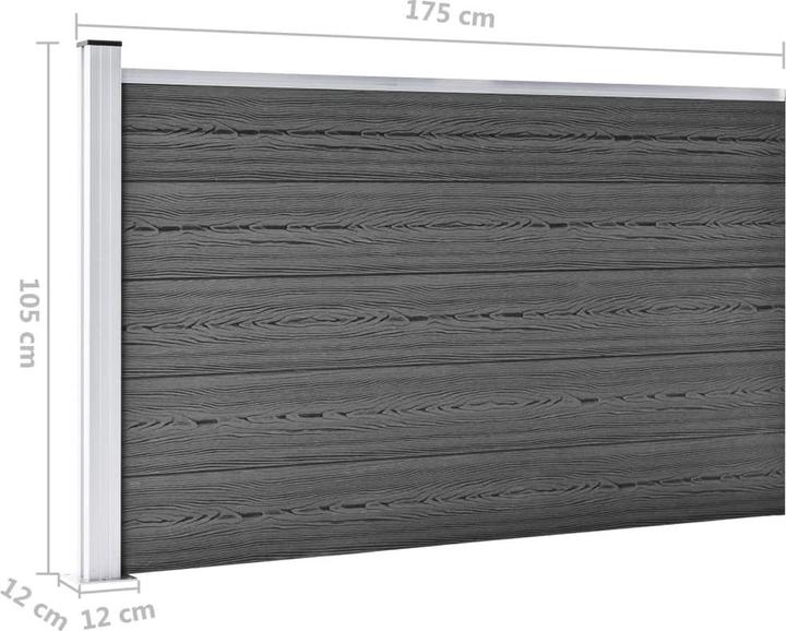 Produktbild vidaXL Zaunpaneel