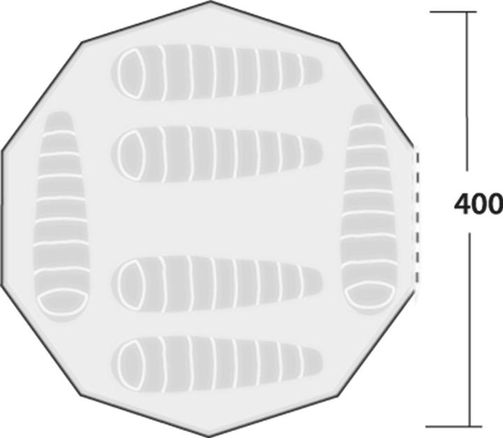 Produktbild Robens Klondike (Kuppelzelt, 16.10 kg, 6 Personen)