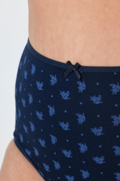 Produktbild Ulla Popken Maxislips, 5er-Pack, Muster/einfarbig (50, 52)