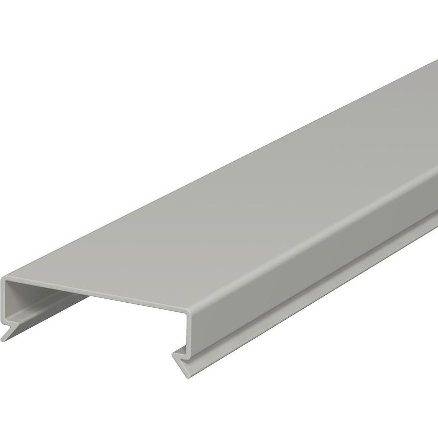 2x OBO Bettermann, Canale passacavi, Parte superiore per LK4 / LK4/N 40mm, PVC, 6178484