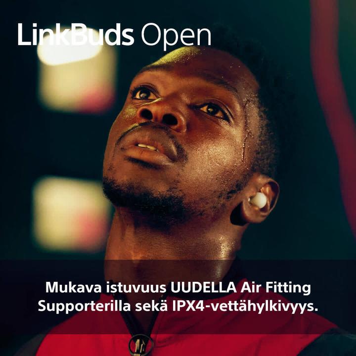 Productafbeelding Sony LinkBuds Open (Geen ruisonderdrukking, 8 h, Draadloze)