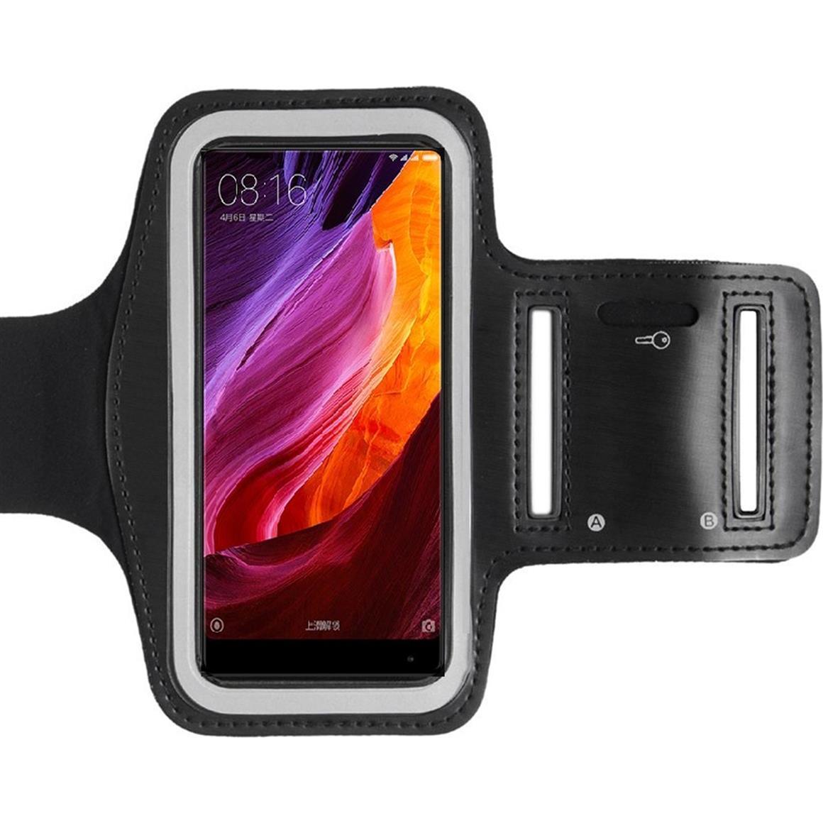 CoverKingz Sportarmband für Xiaomi Mi Mix, Smartphone Sportarmband, Schwarz