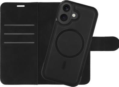 Produktbild Just in Case Herausnehmbare PU-Leder Book Hülle Schwarz Apple iPhone 17 (Apple iPhone 17)