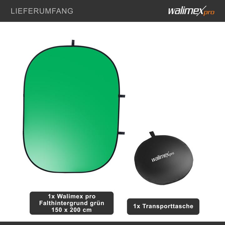 Produktbild Walimex Falthintergrund (150x200cm) (150 cm, 200 cm)