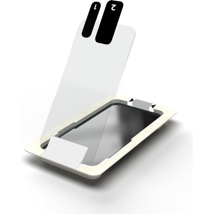 eSTUFF Apple iPhone 12 Pro Max Clear (1 Stück, Apple iPhone 12 Pro Max), Smartphone Schutzfolie, Transparent