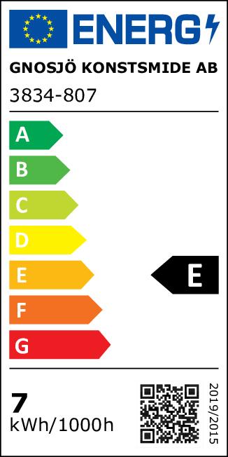 Label énergétique Konstsmide Guirlande lumineuse avec système d'enroulement (0.25 m)