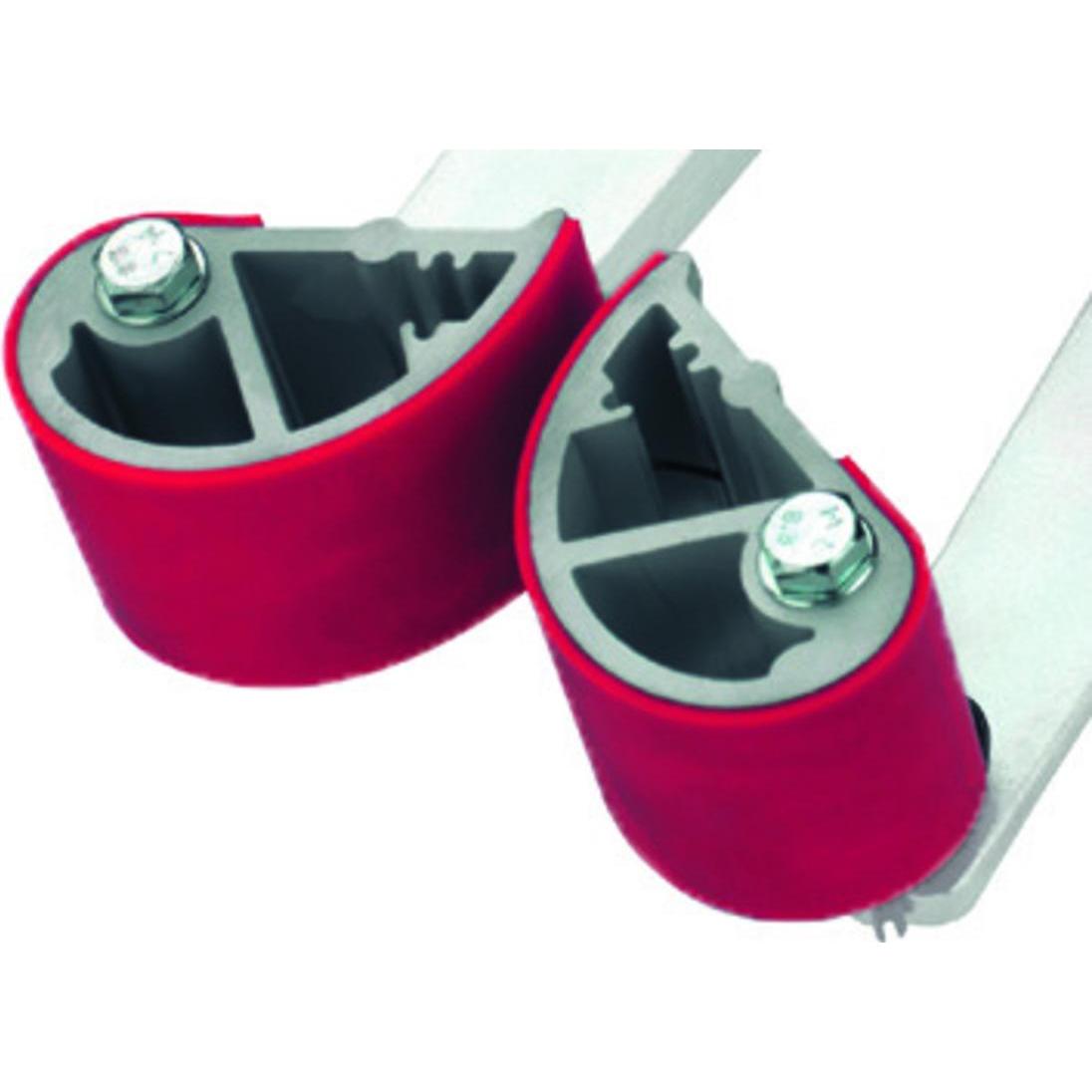 Uni-ball, Schraubstock + Zwinge, Ersatz-Exzenterdruckbacken zu Zwinge (65 mm)